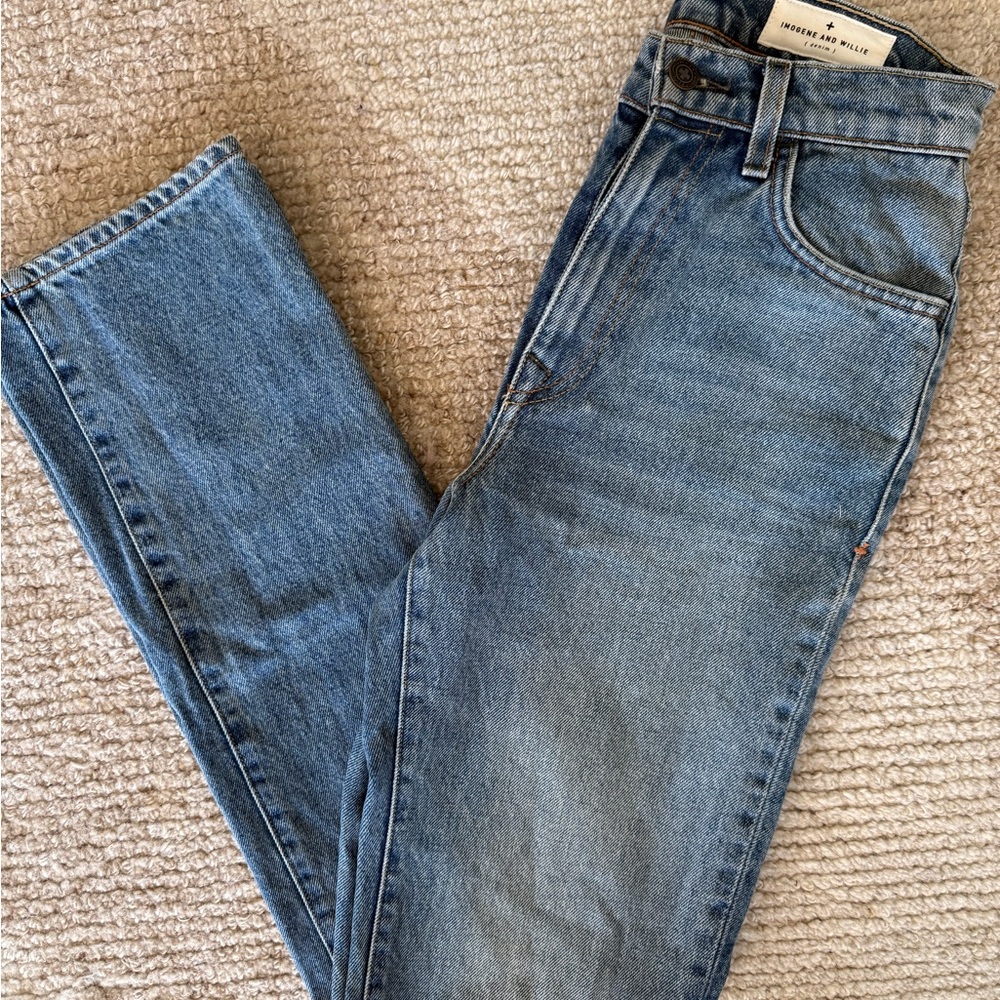 Imogene and Willie, Sophie high rise, straight leg Jeans